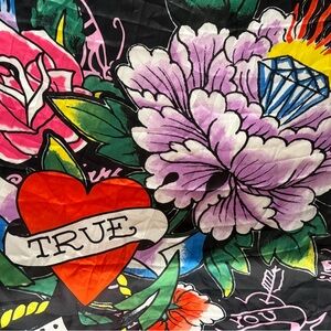 Ed Hardy scarf 4 ways to wear